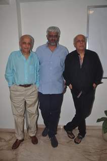 Bhatt Brothers pose for the media at the First Look Launch of Mr. X