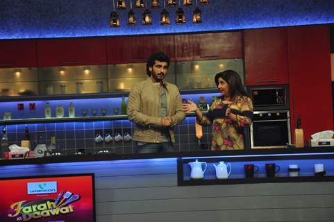 Arjun Kapoor was at Farah Ki Daawat