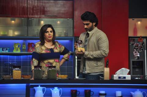 Arjun Kapoor was at Farah Ki Daawat