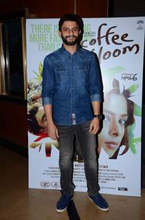 Arjun Mathur poses for the media at the Premier of Coffee Bloom