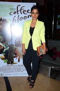 Sugandha Garg poses for the media at the Premier of Coffee Bloom