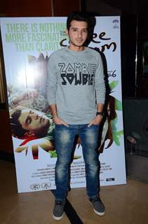 Divyendu Sharma poses for the media at the Premier of Coffee Bloom