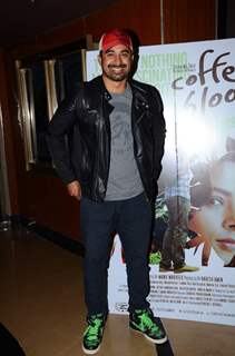 Rannvijay Singh poses for the media at the Premier of Coffee Bloom