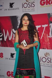 Giaa Manek poses for the media at GR8 Beti Bash