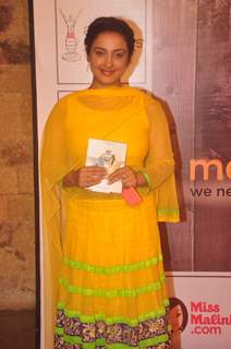 Divya Dutta poses for the media at the Premier of the Play Mera Woh Matlab Nahi Tha