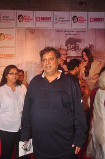 David Dhawan poses for the media at the Premier of the Play Mera Woh Matlab Nahi Tha