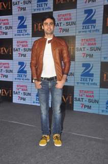 Varun Kapoor poses for the media at the Launch of Maharakshak Devi