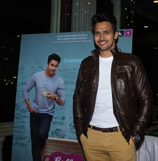 Bhushan Pradhan poses for the media at the Music Launch of Coffee Aani Barach Kahi