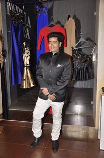 Designer Harsh poses for the media at Fabula Rasa Collection Launch