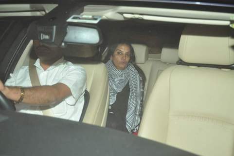 Shabana Azmi was snapped at the Special Screening of NH10