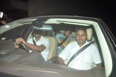 Ranveer Singh waves to the camera at the Special Screening of NH10