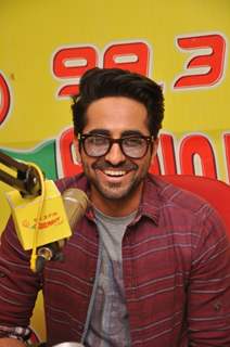 Ayushmann Khurrana was at Radio Mirchi 98.3