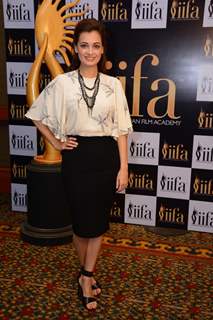 Dia Mirza was seen at the IIFA Voting Weekend