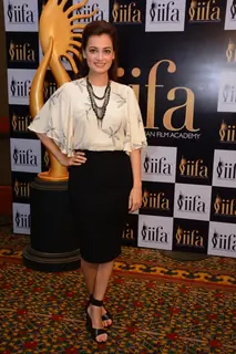 Dia Mirza was seen at the IIFA Voting Weekend