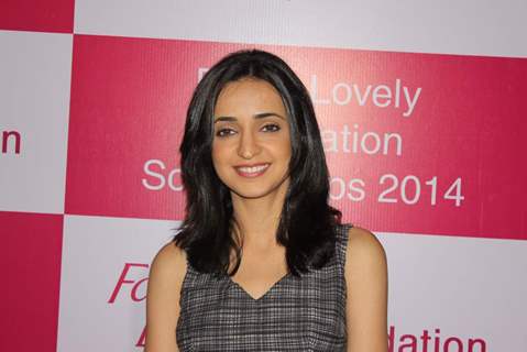 Sanaya Irani was at the Fair and Lovely Foundation Event