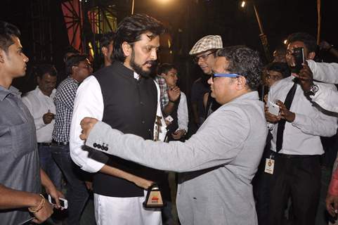 Riteish Deshmukh was seen at the Zee Marathi Gaurav Awards