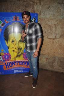 Sidharth Malhotra at the Special Screening of Hunterrr