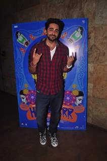 Ayushmann Khurrana was at the Special Screening of Hunterrr