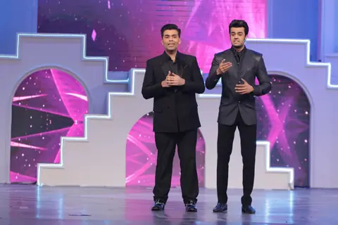 Karan Johar and Manish Paul host the Television Style Awards