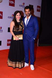 Kanchi Kaul and Shabbir Ahluwalia were seen at the Television Style Awards