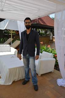 Ashmit Patel poses for the media at India Today Body Rocks Event