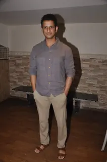 Sharman Joshi poses for the media at the Preview of the Play Unfaithfully Yours