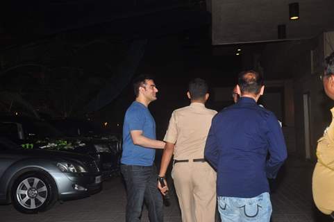 Arbaaz Khan was snapped at his Bash