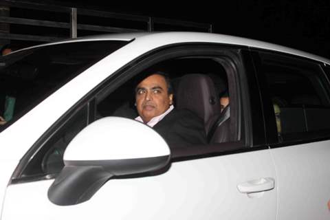 Mukesh Ambani at Aamir Khan's 50th Birthday Bash in Lonavla