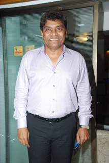 Johny Lever poses for the media at Madhureema Album Launch