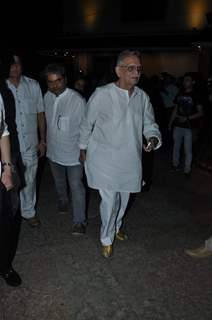 Gulzar was at the Censor Issues Meet