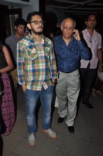 Vishesh and Mukesh Bhatt at the Censor Issues Meet