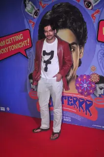 Ali Fazal poses for the media at the Premier of Hunterrr
