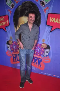 Rajkumar Hirani poses for the media at the Premier of Hunterrr