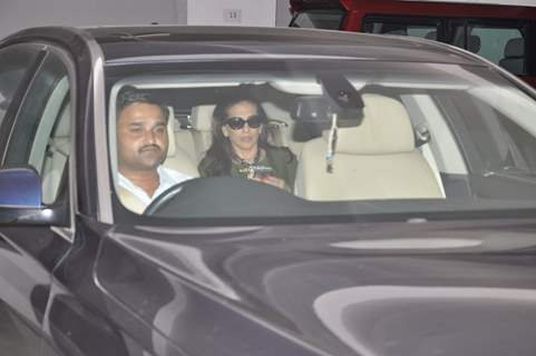 Sunita Kapoor was snapped at Hiroo Johar's Birthday Brunch