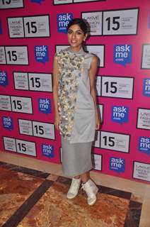 Sapna Pabbi was seen at the Lakme Fashion Week 2015 Day 1