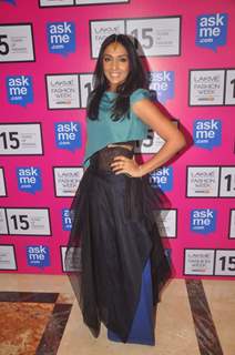 Shveta Salve was at the Lakme Fashion Week 2015 Day 1