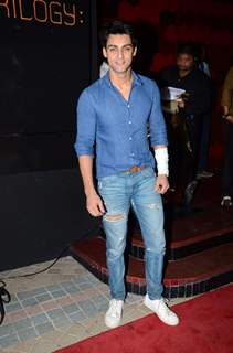 Karan Wahi poses for the media at Femina Miss India 2015 Bash