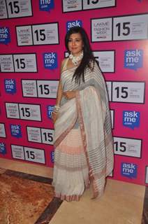 Mini Mathur at the Lakme Fashion Week 2015 Day 2