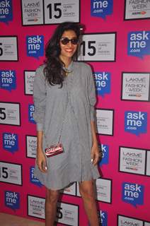 Anushka Manchanda at the Lakme Fashion Week 2015 Day 2