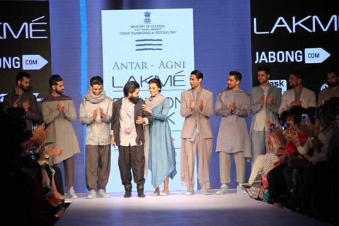 Antar-Agni's show at the Lakme Fashion Week 2015 Day 2