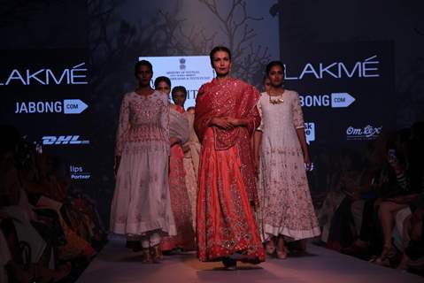 Soumitra's show at Lakme Fashion Week 2015 Day 2