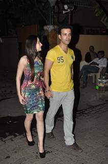 Sanjeeda Shaikh and Aamir Ali were snapped at Karim Morani's Birthday Bash