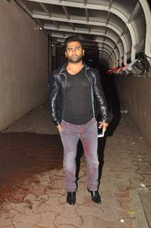 Sachin Joshi poses for the media at Karim Morani's Birthday Bash