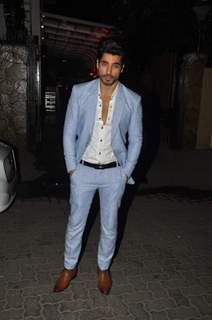 Gautam Gulati poses for the media at Karim Morani's Birthday Bash