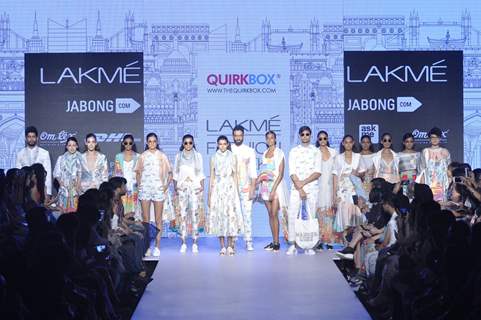 Quirk Box Show at Lakme Fashion Week 2015 Day 3