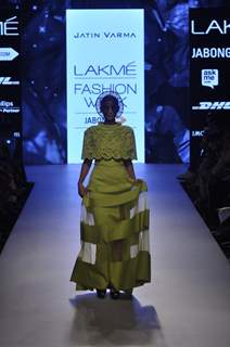 Jatin Varma's Show at Lakme Fashion Week 2015 Day 3