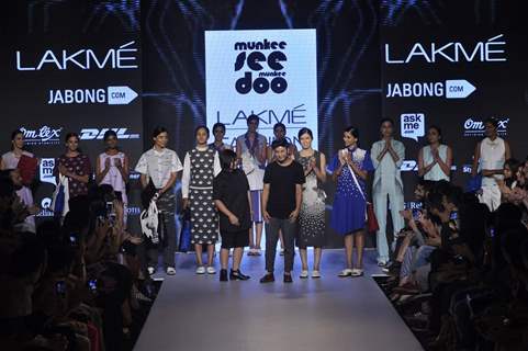 Munkee See Munkee Doo Show at Lakme Fashion Week 2015 Day 3