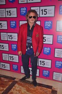 Rohit Bal poses for the media at Lakme Fashion Week 2015 Day 4