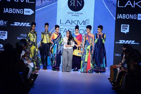 Rimi Nayak's Show at Lakme Fashion Week 2015 Day 4