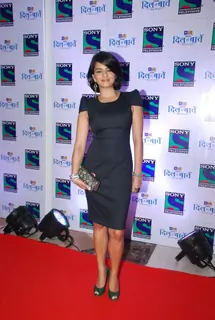 Himanshi Choudhary poses for the media at the Launch of Dil Ki Baatein